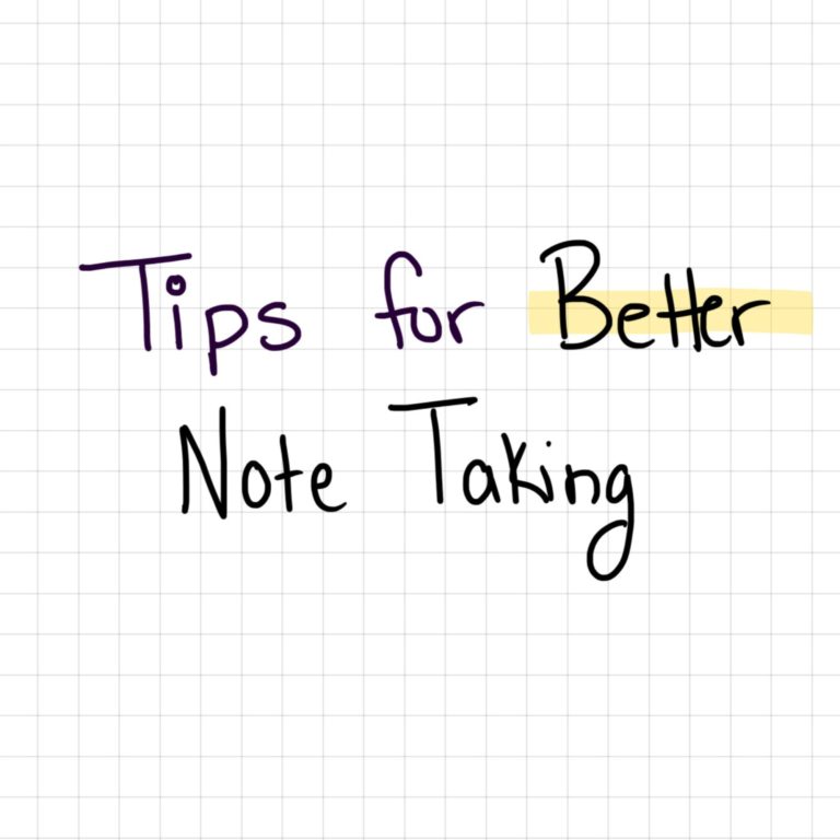 Cover image for tips for note taking post